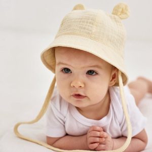 Spring Autumn Solid Color Soft Baby Bucket Hat Cotton Fisherman Hats Kids Summer Toddler Boys Girls Panama Sun Cap 2021 New