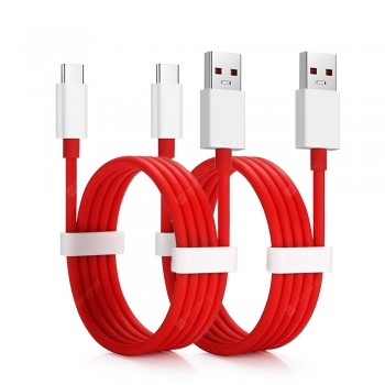 2PCS 4A Fast Charging Data USB Type-C Cable for OnePlus 8 / 7 Pro / 7/ 6/ 5T /7T