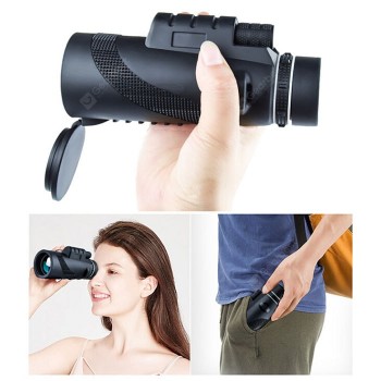40 x 60 Monocular Night Vision HD Magnification VR-level Experience Telescope