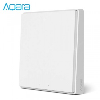 AQara QBKG21LM Wireless Smart Wall Switch 1-gang Design APP / Voice Control Over-heat Protection