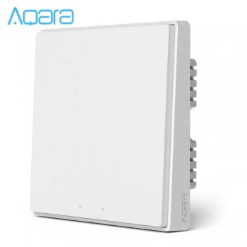 AQara D1 Wireless Smart Wall Switch 1-gang Neutral and Live Wire App / Voice Control Over-heat Protection