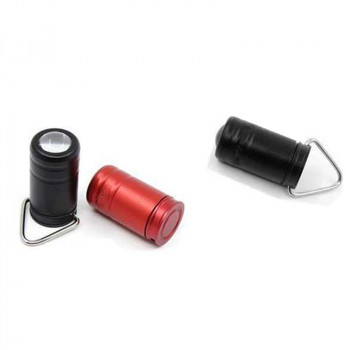 D12 Super Mini Keychain Flashlight Pocket Button Battery LED Small Flashlight 80lm