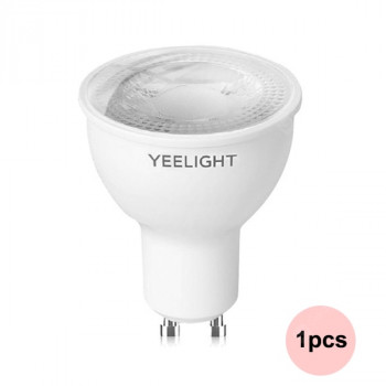 Yeelight GU10 Smart LED Bulb Dimmable/Colorful Lamp 350 Lumen Work with Yeelight App Google Assistant Alexa