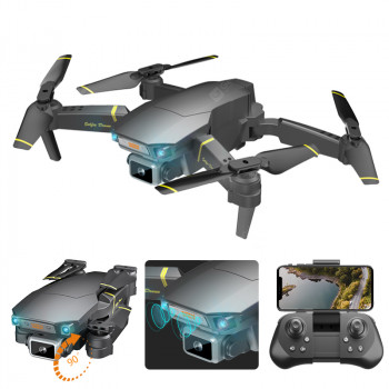 Global Drone GD89 Pro Foldable WIFI FPV RC Drone Quadcopter with 720P / 1080P / 4K Optical Flow HD Camera Toys for Kids