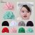2019 Brand New Newborn Toddler Kids Baby Boy Girl Turban Cotton Bowknot Candy Color Solid Warm Beanie Hat Hospital Winter Cap