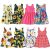 1-7 Years Baby Girls Sleeveless Flower Print Dresses Clothes Kids Summer Princess Dress Children Party Ball Pageant Dress Outfit