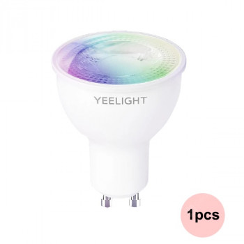 Yeelight GU10 Smart LED Bulb Dimmable/Colorful Lamp 350 Lumen Work with Yeelight App Google Assistant Alexa