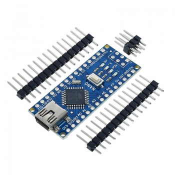 1PCS Promotion For Arduino Nano 3.0 Atmega328 Controller Compatible Board WAVGAT Module PCB Development Board without USB V3.0