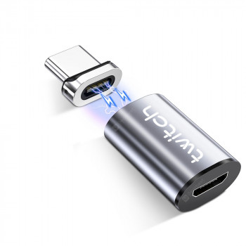 Twitch Magnetic Adapter Charging Data Converter Micro USB To Type C Connector For iPhone Samsung