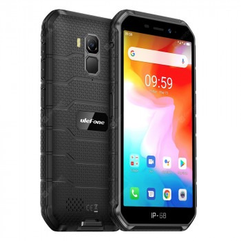 Ulefone Armor X7 5.0-inch Android10 Rugged Waterproof Smartphone Cell Phone 2GB 16GB  IP68 Quad-core  NFC 4G LTE Mobile Phone